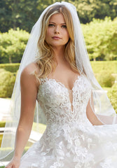 Morilee Bernadette  2306 Size 8 Ivory/ Cappucino