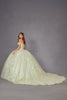 Juliet Fashion JT1485J - Quinceanera Dress in Sage Green or Rose Gold