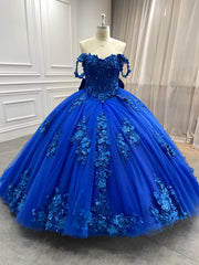 15 by Starr Bridal-3D Criss Cross Royal Blue