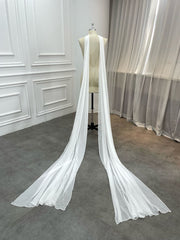 Starr Bridal -  Chiffon Neck Scarf