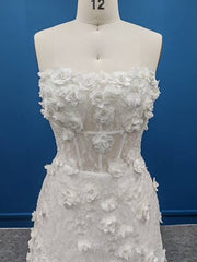 Star Bridal Reception Gown- Floral