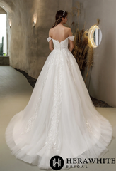 HeraWhite Birdal- HW2526 Princess Sweetheart Tulle Ballgown