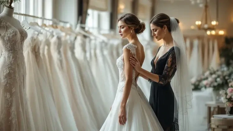 Top 10 Budget-Friendly Wedding Dress Trends for 2025. Mobile Image